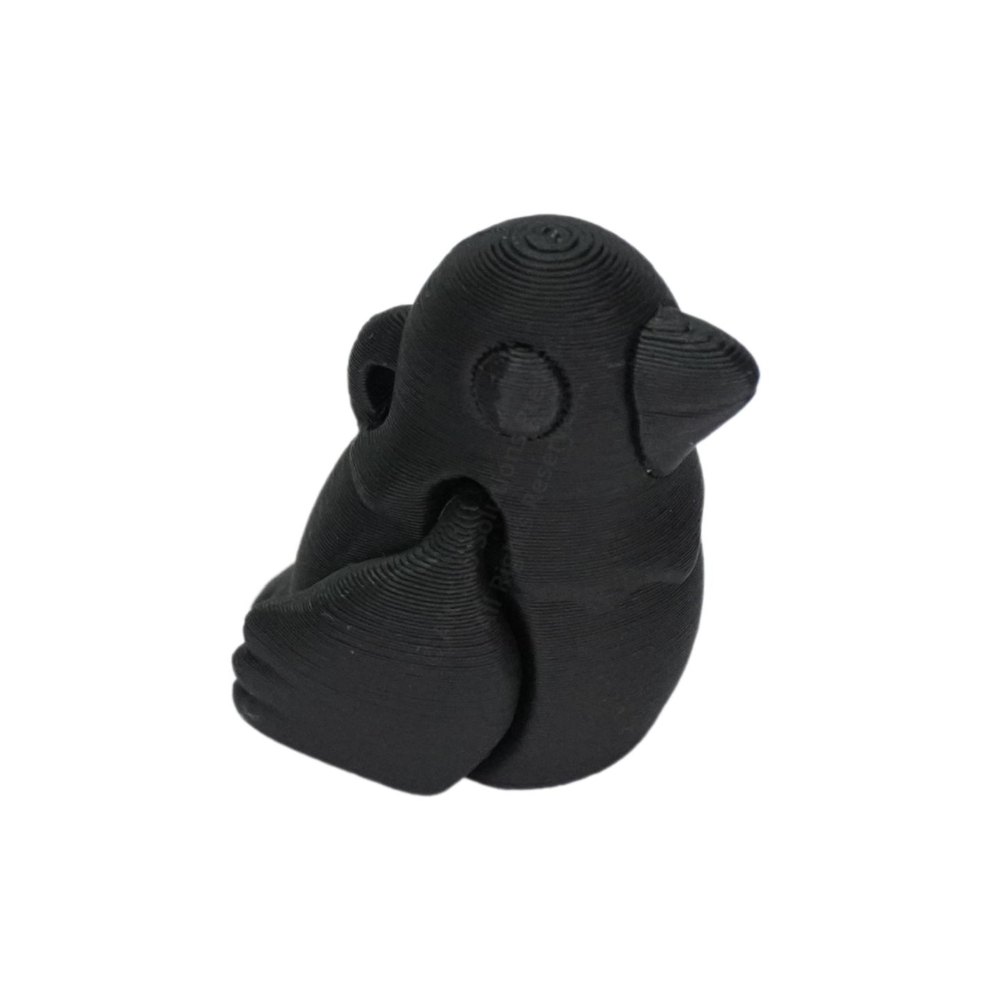 Baby Crow Fidget Keychain