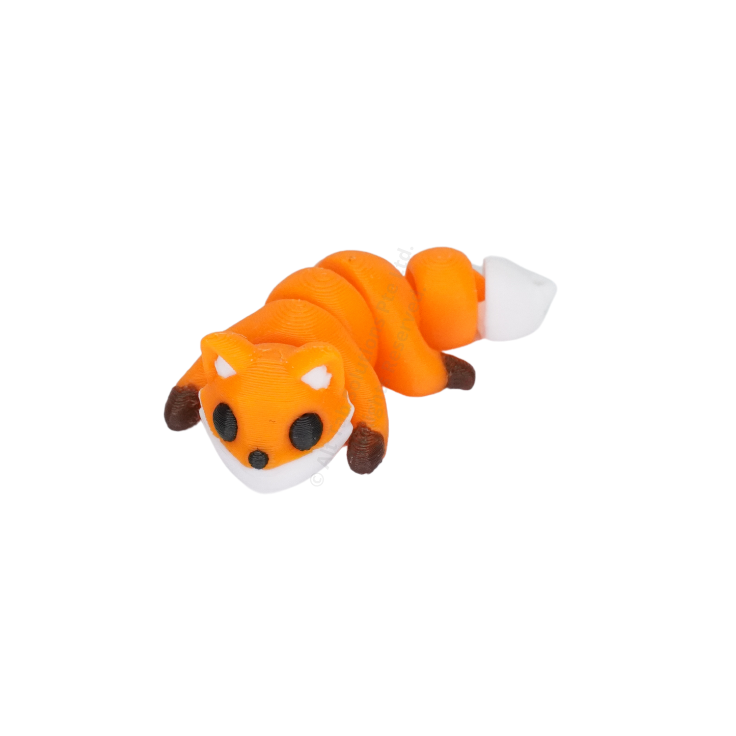 Baby Fox Fidget Keychain