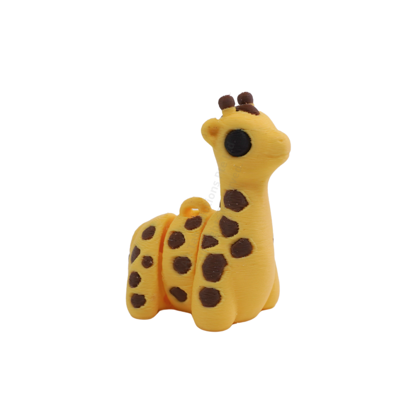 Baby Giraffe Fidget Keychain