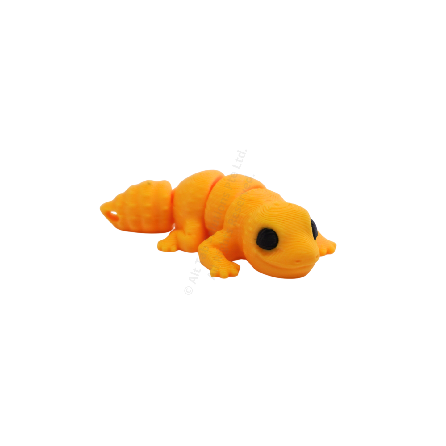 Baby Leopard Gecko Fidget Keychain