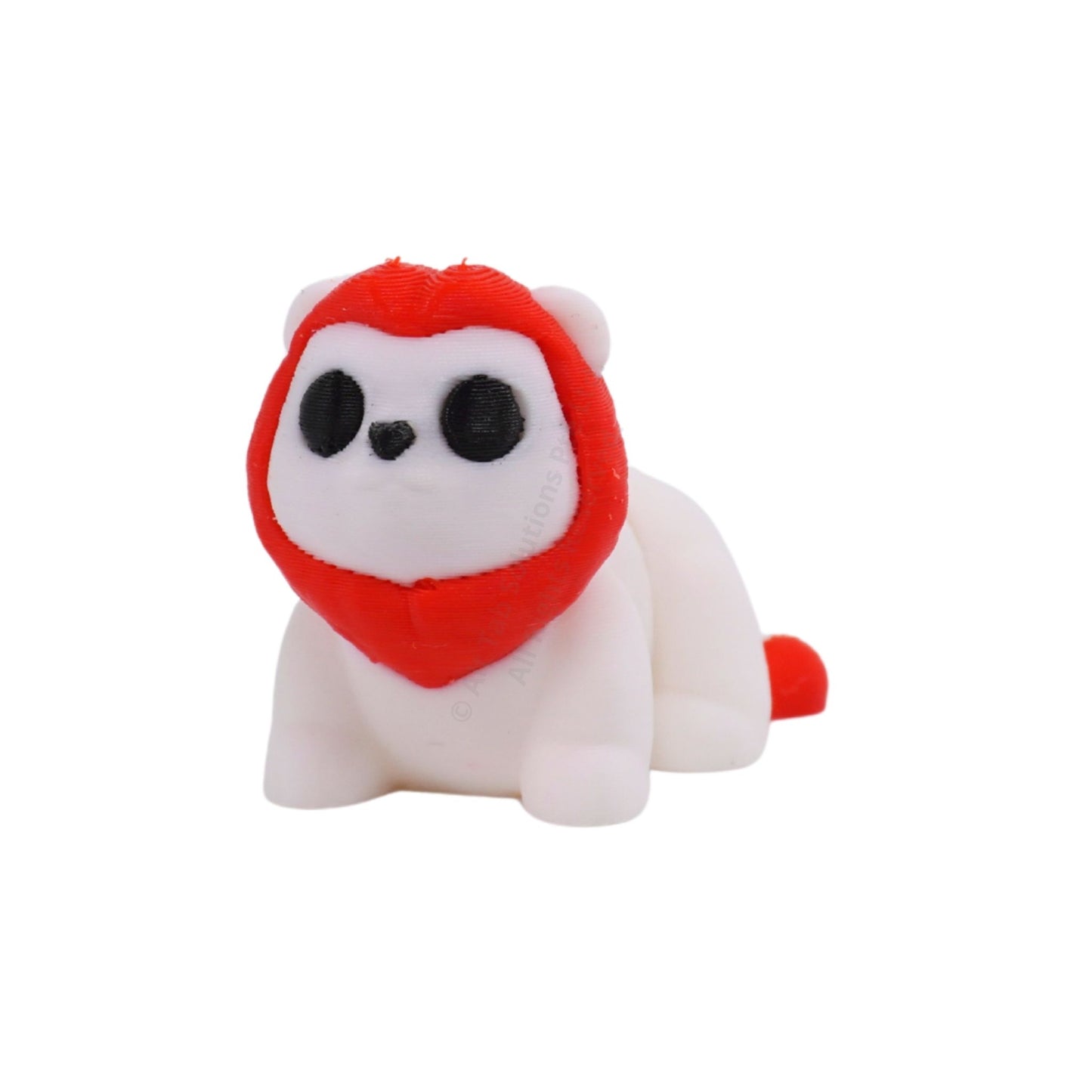 Tiny Lion Fidget Keychain