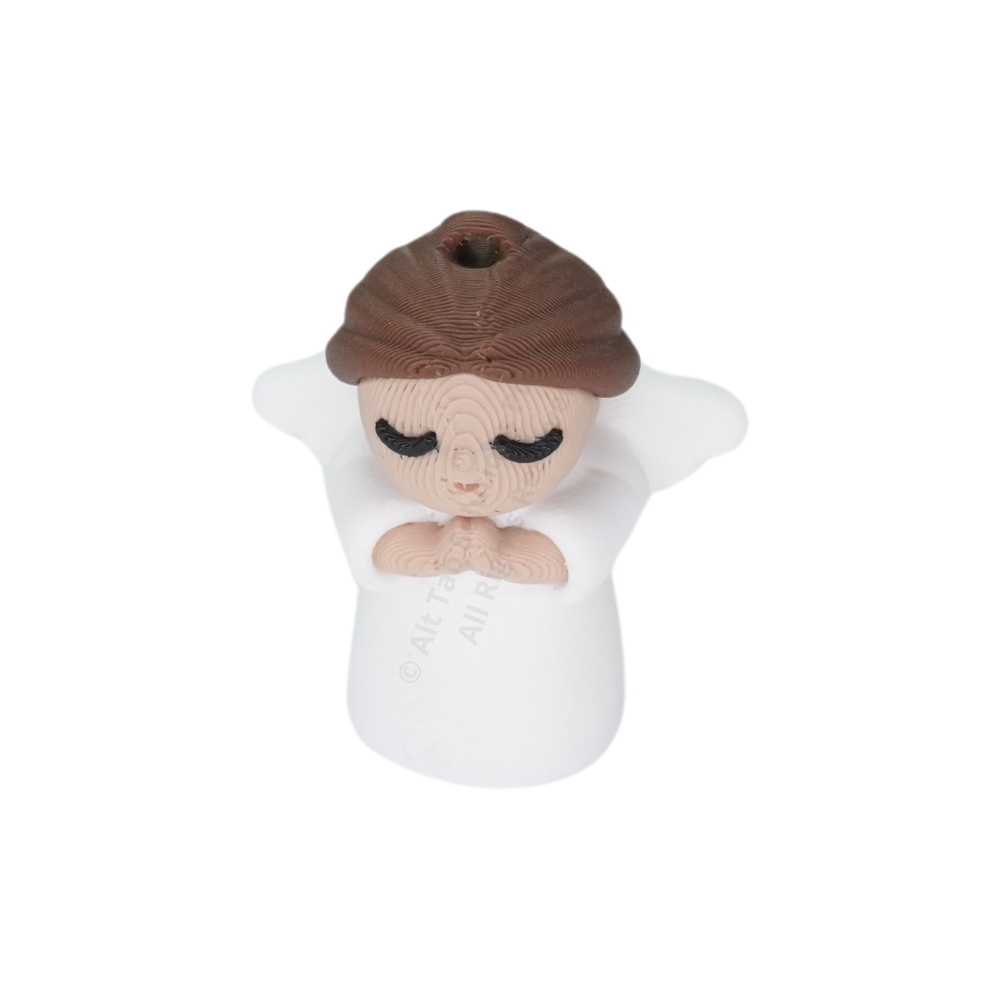 Praying Angel Fidget Keychain