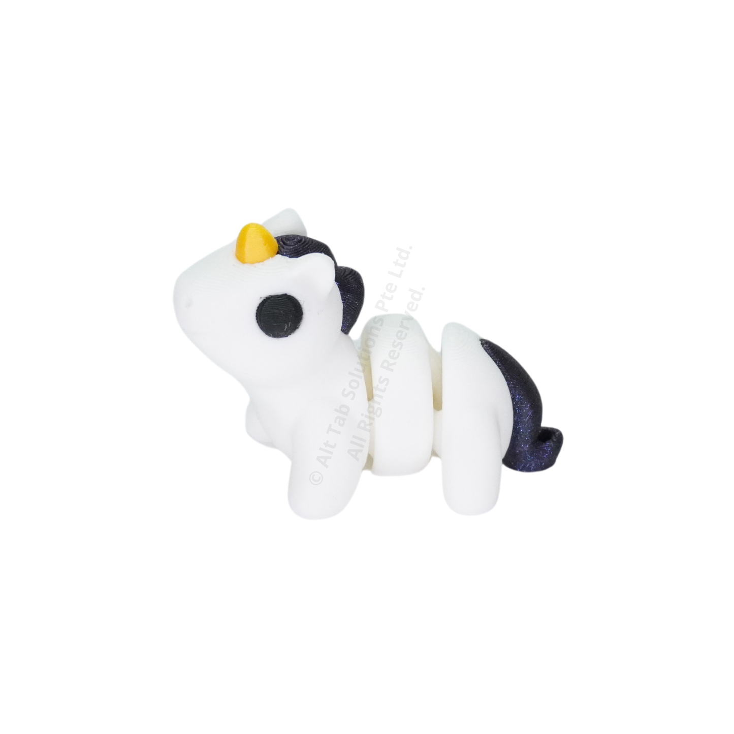 Baby Unicorn Fidget Keychain