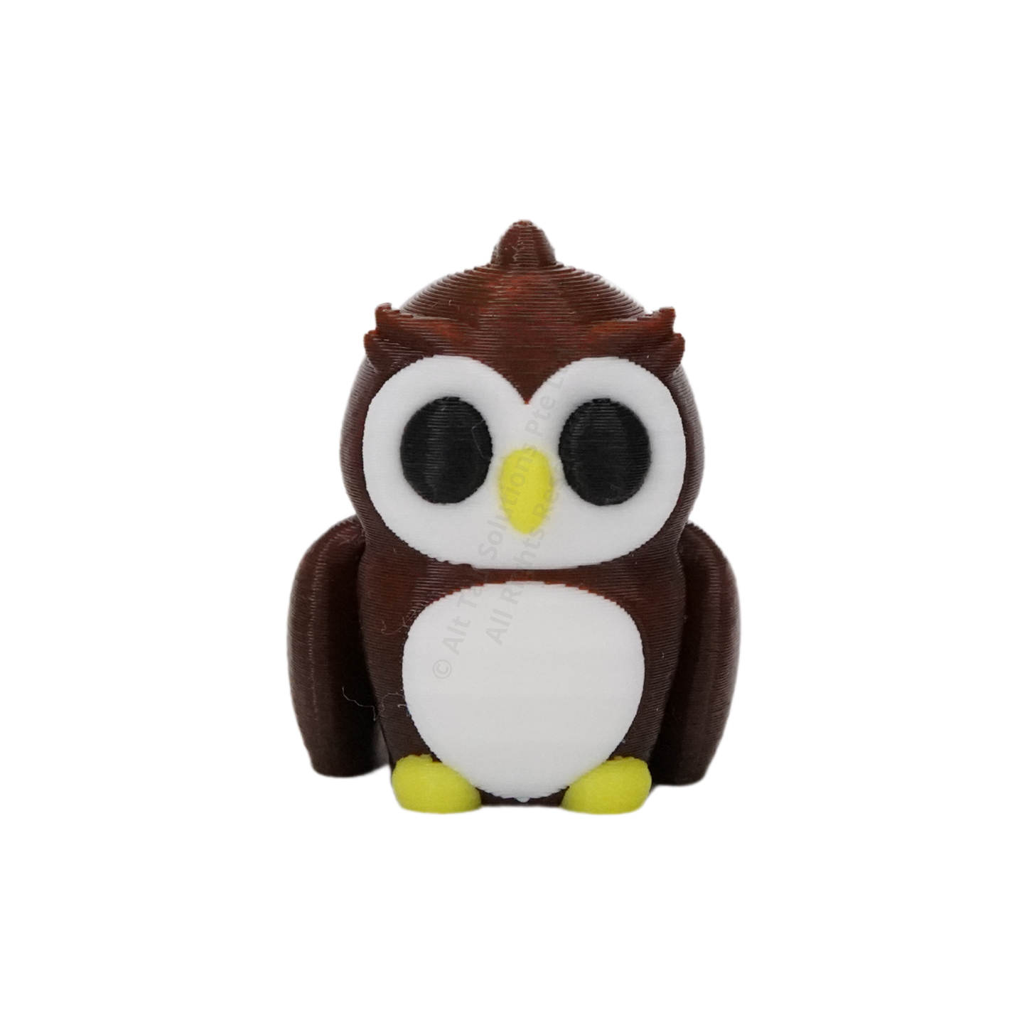 Baby Owl Fidget Keychain