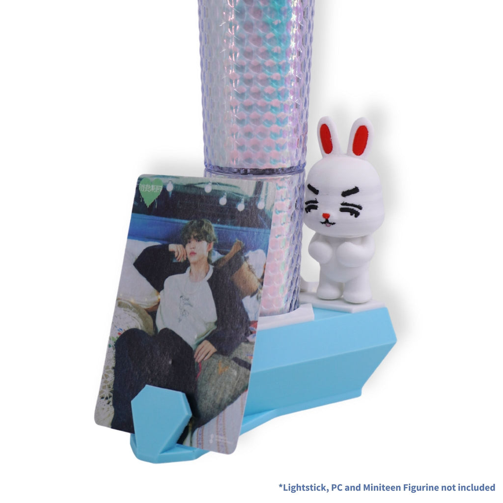 Seventeen Lightstick/ Caratbong Stand + Miniteen Figurine Set