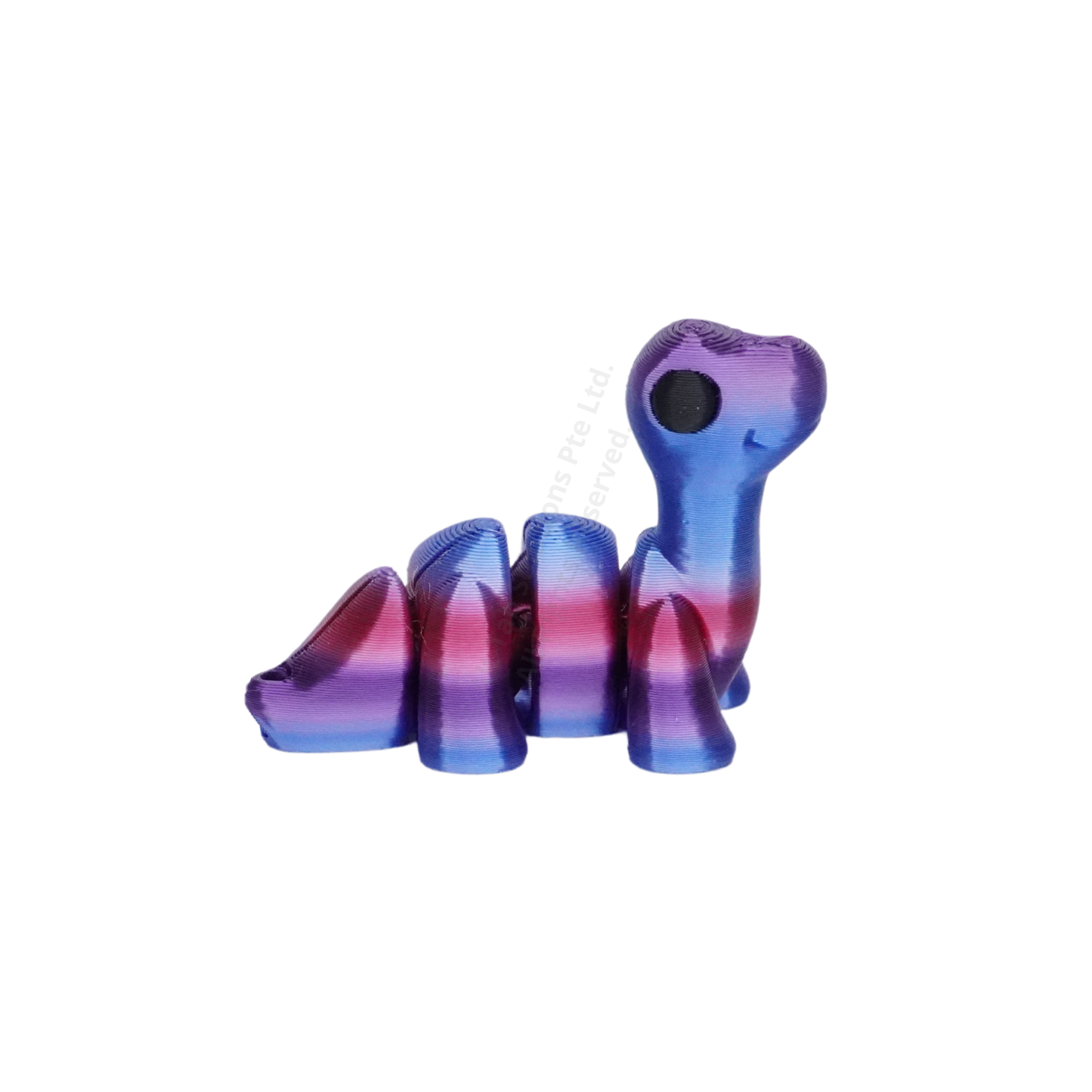 Brontosaurus Fidget Keychain