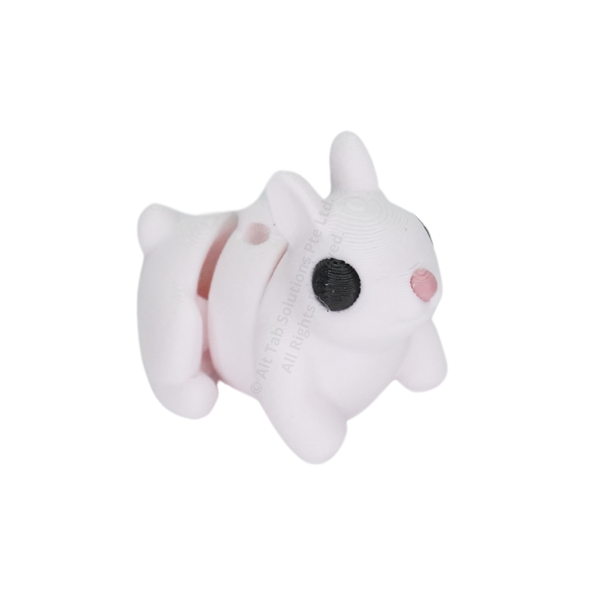 Baby Bunny Fidget Keychain