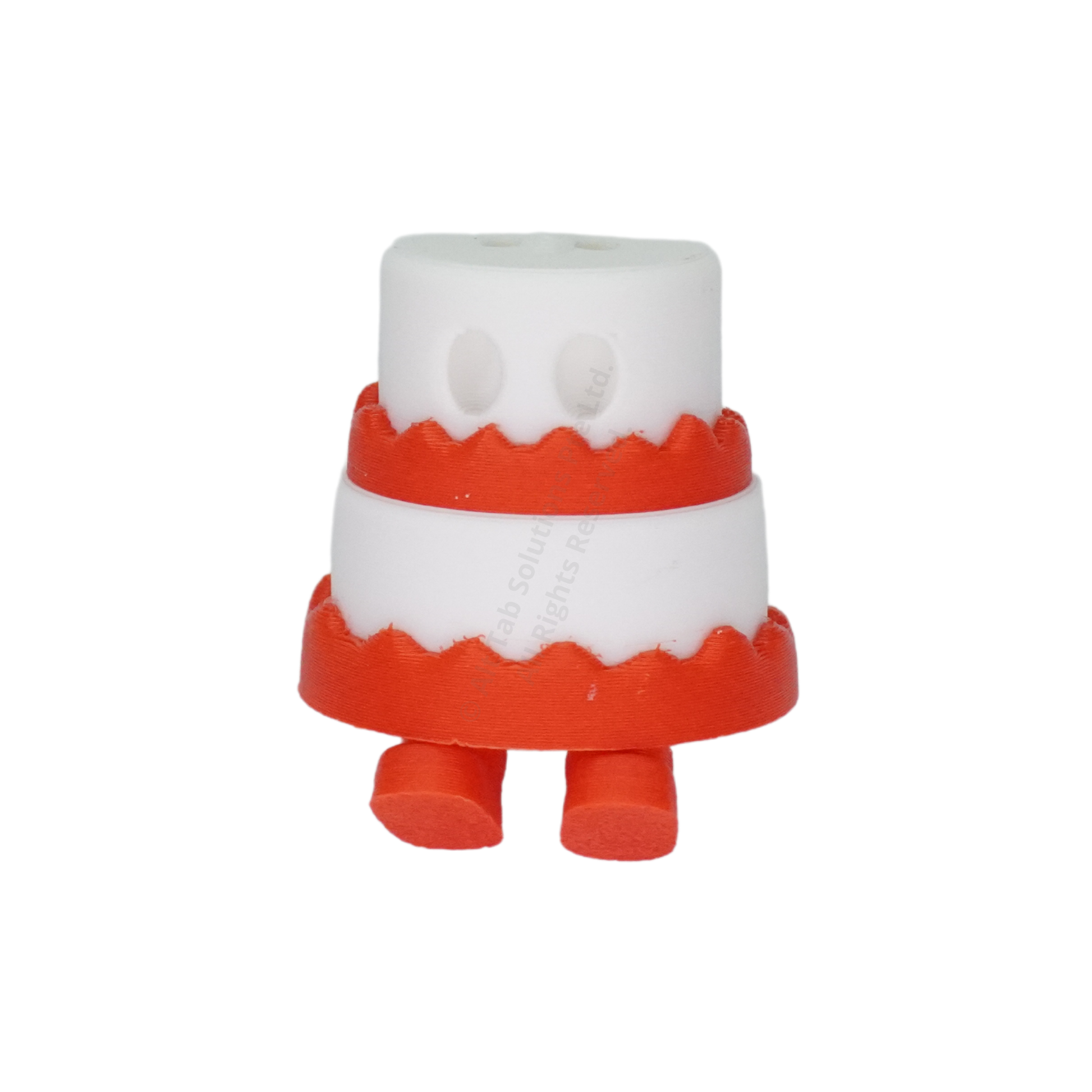 Cake Fidget Keychain