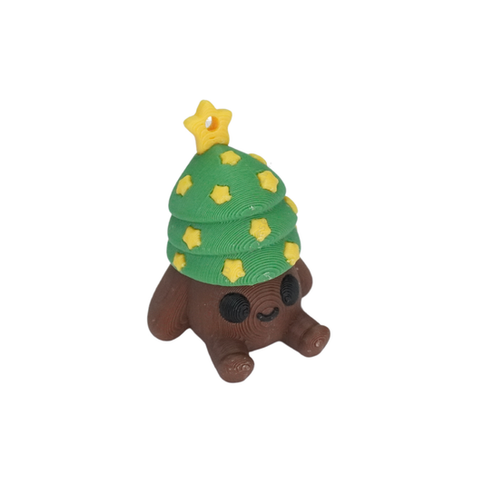 Christmas Tree Fidget Keychain