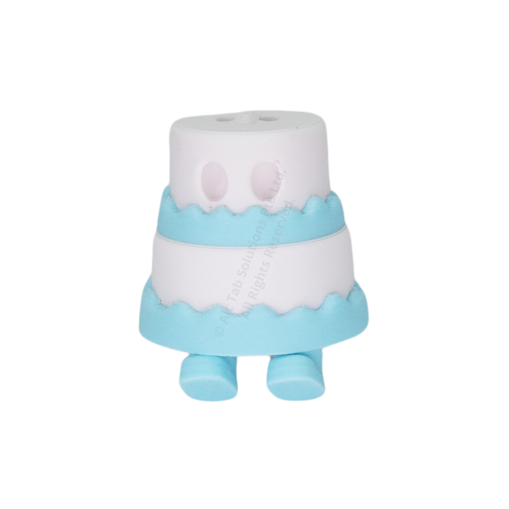 Cake Fidget Keychain