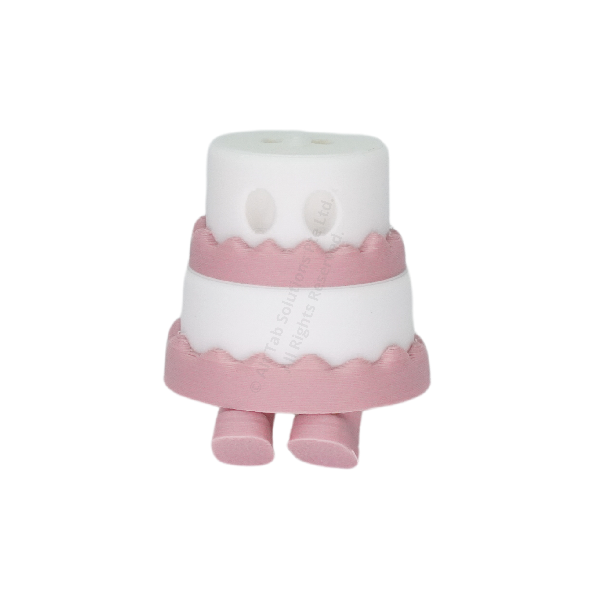 Cake Fidget Keychain