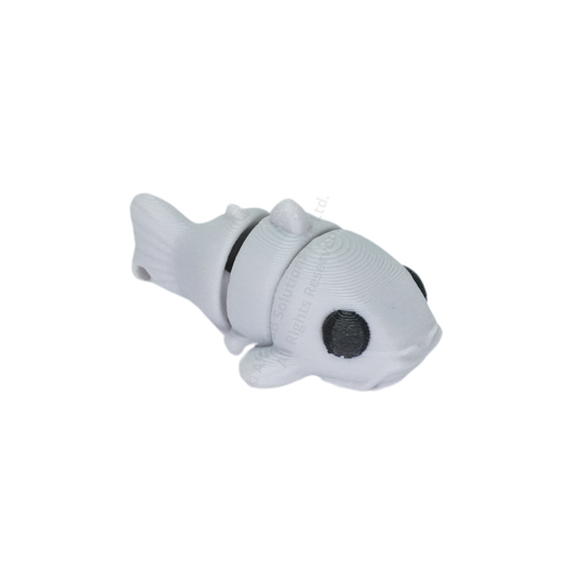 Tiny Catfish Fidget Keychain