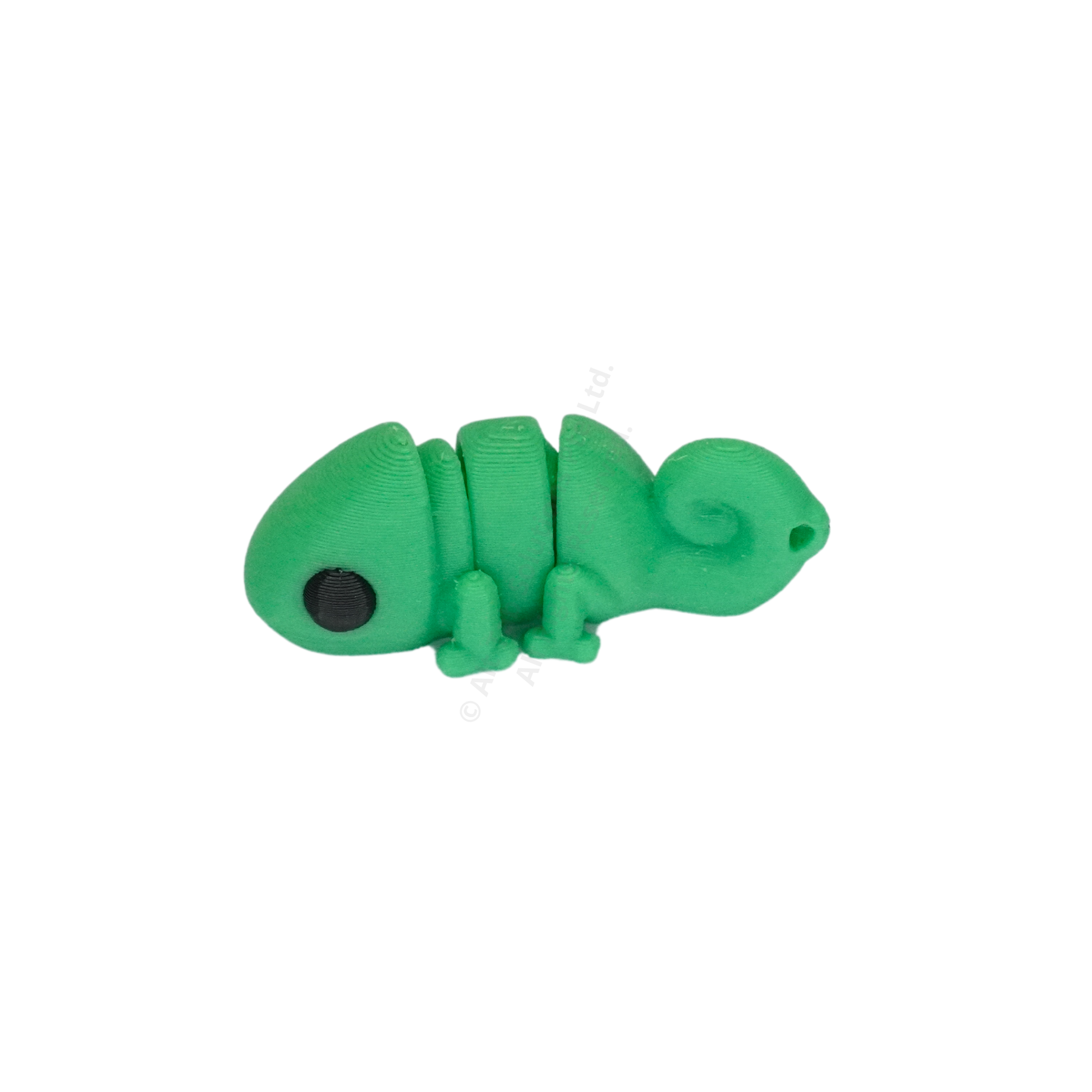 Baby Chameleon Fidget Keychain