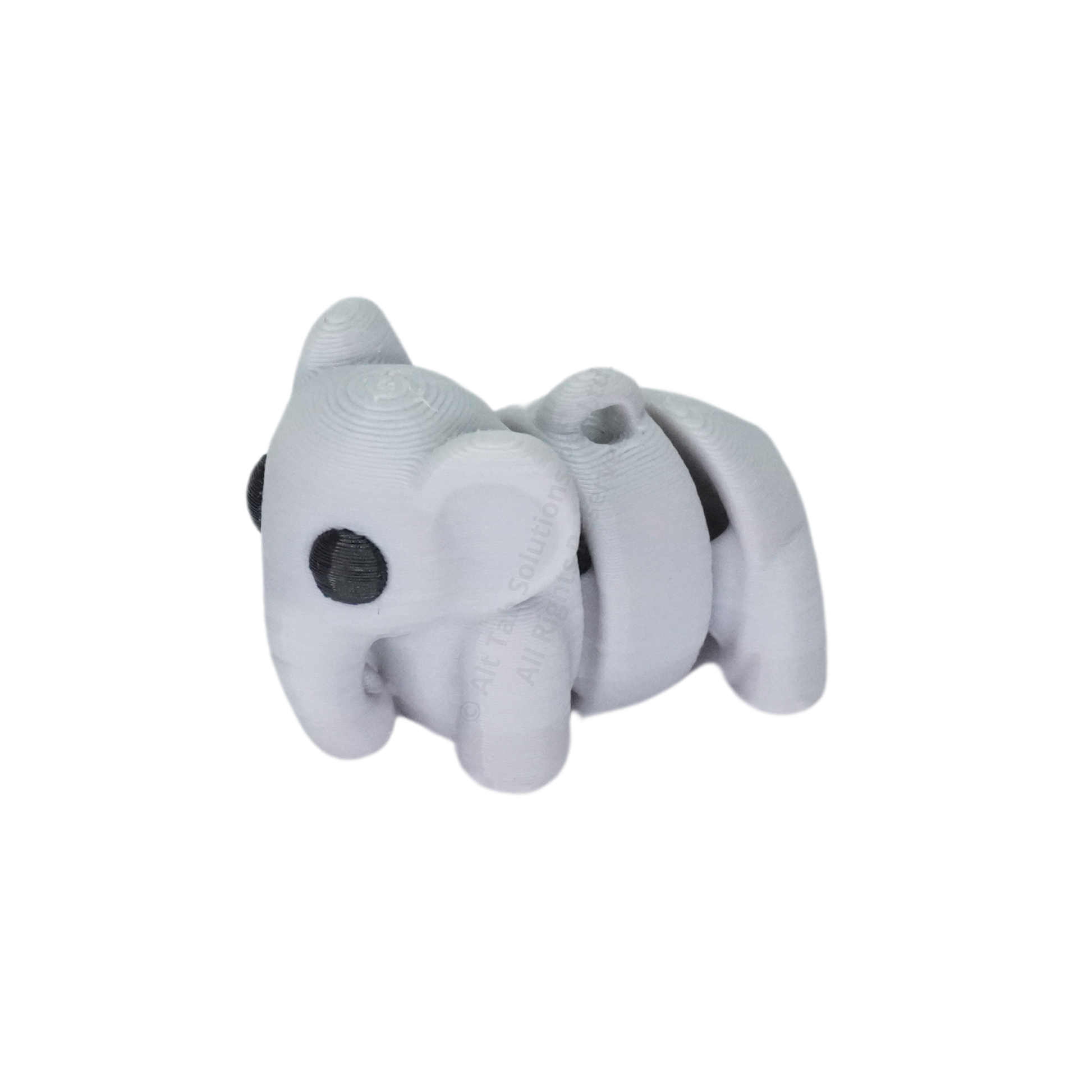 Baby Elephant Fidget Keychain