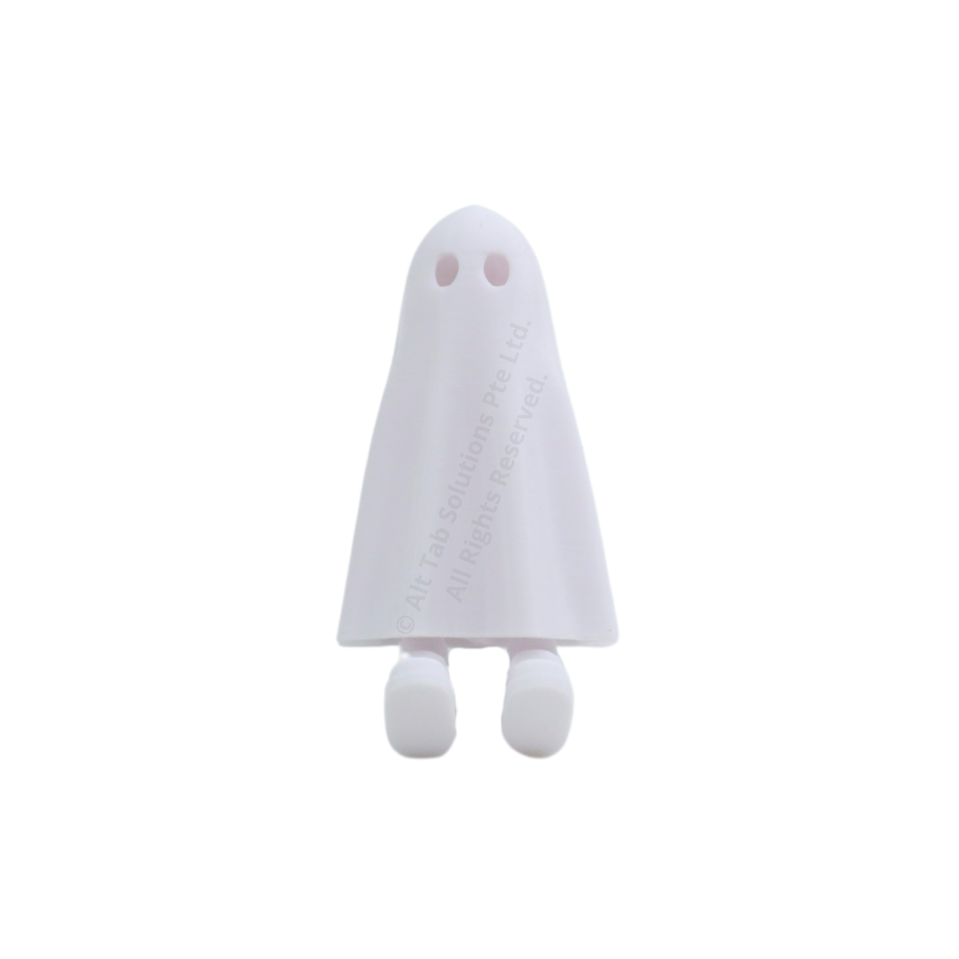 Ghost Fidget Keychain