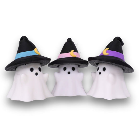 Ghost Witch Clicker Keychain