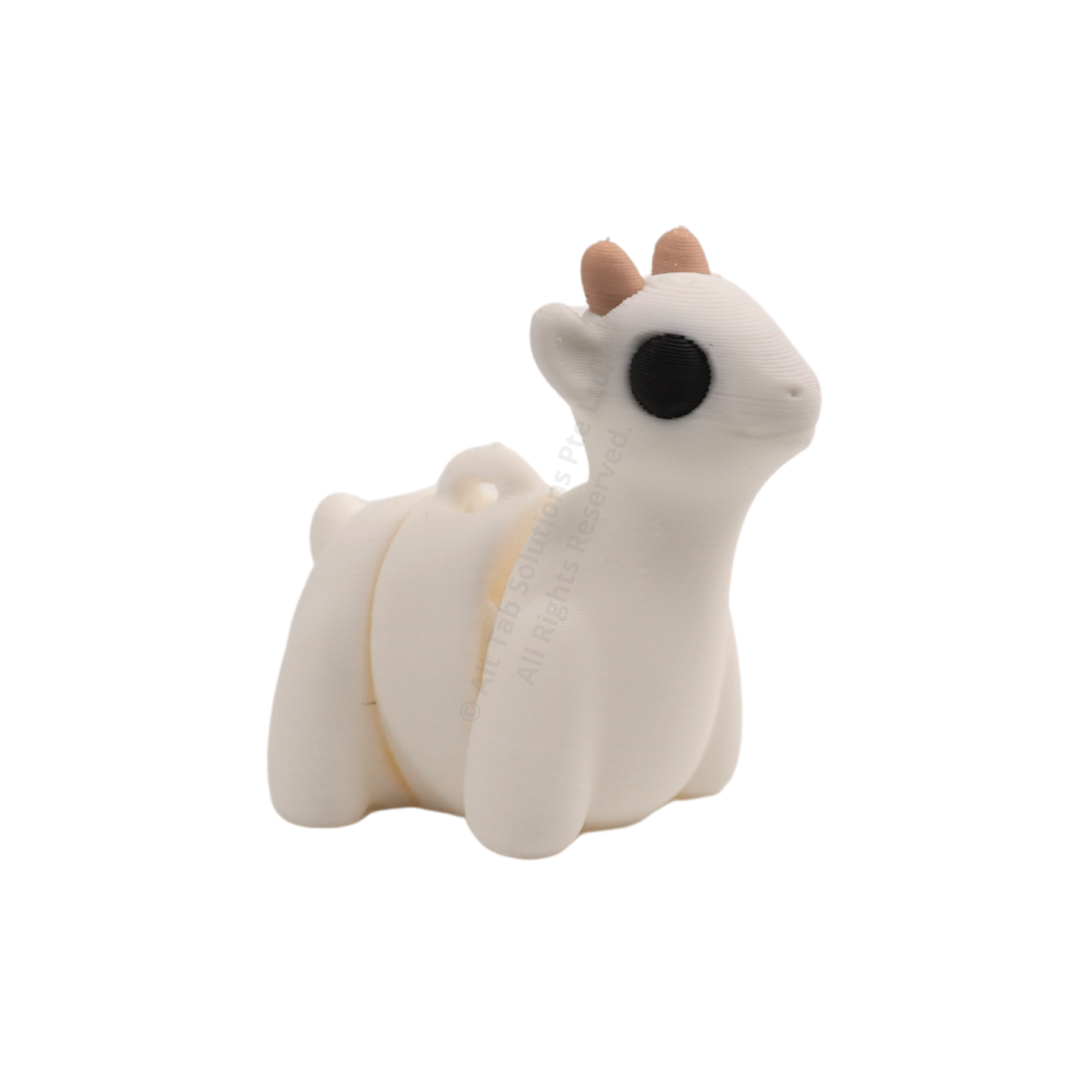 Baby Goat Fidget Keychain