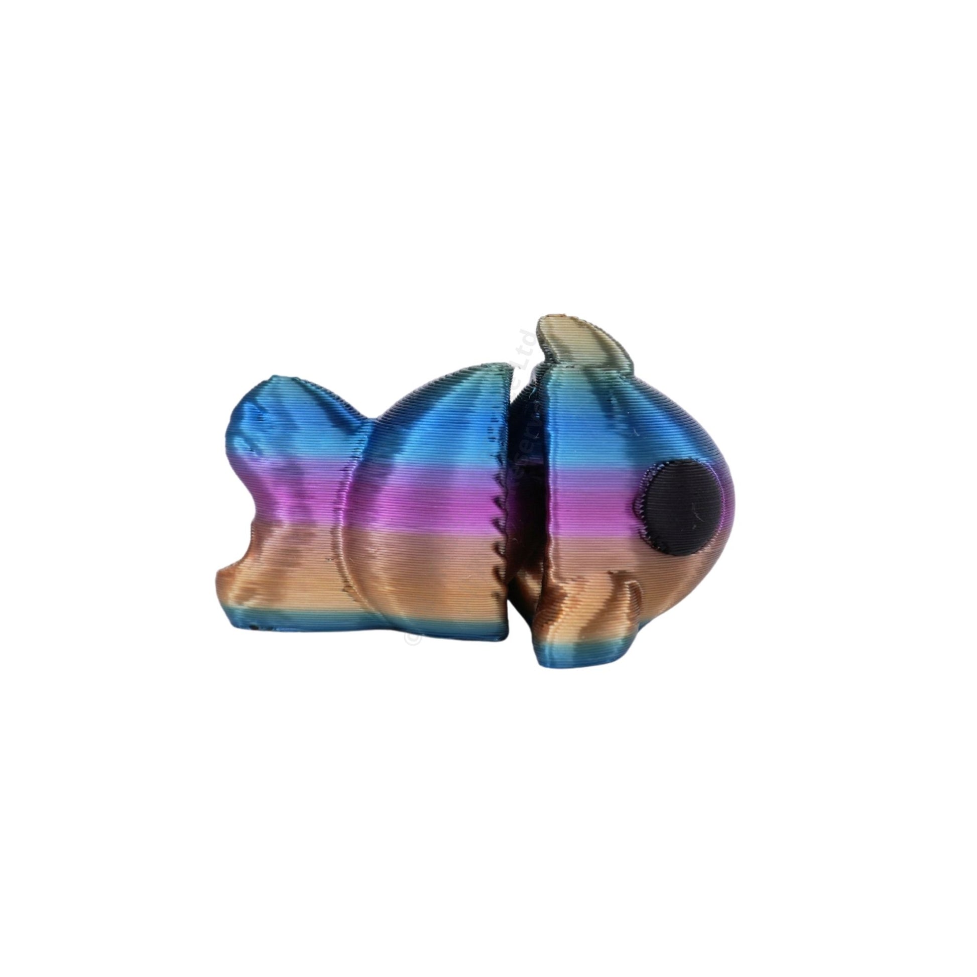 Goldfish Fidget Keychain