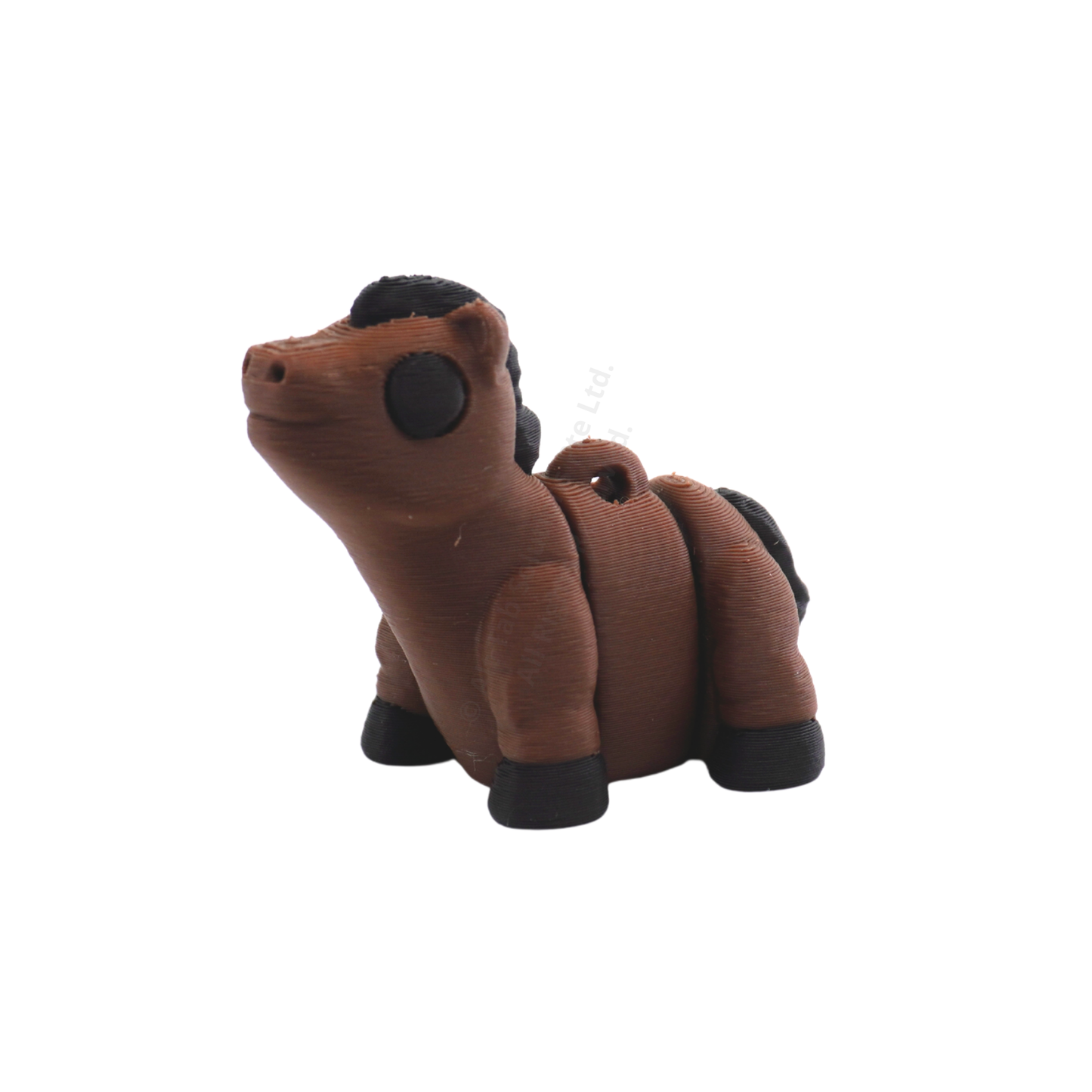 Tiny Horse Fidget Keychain