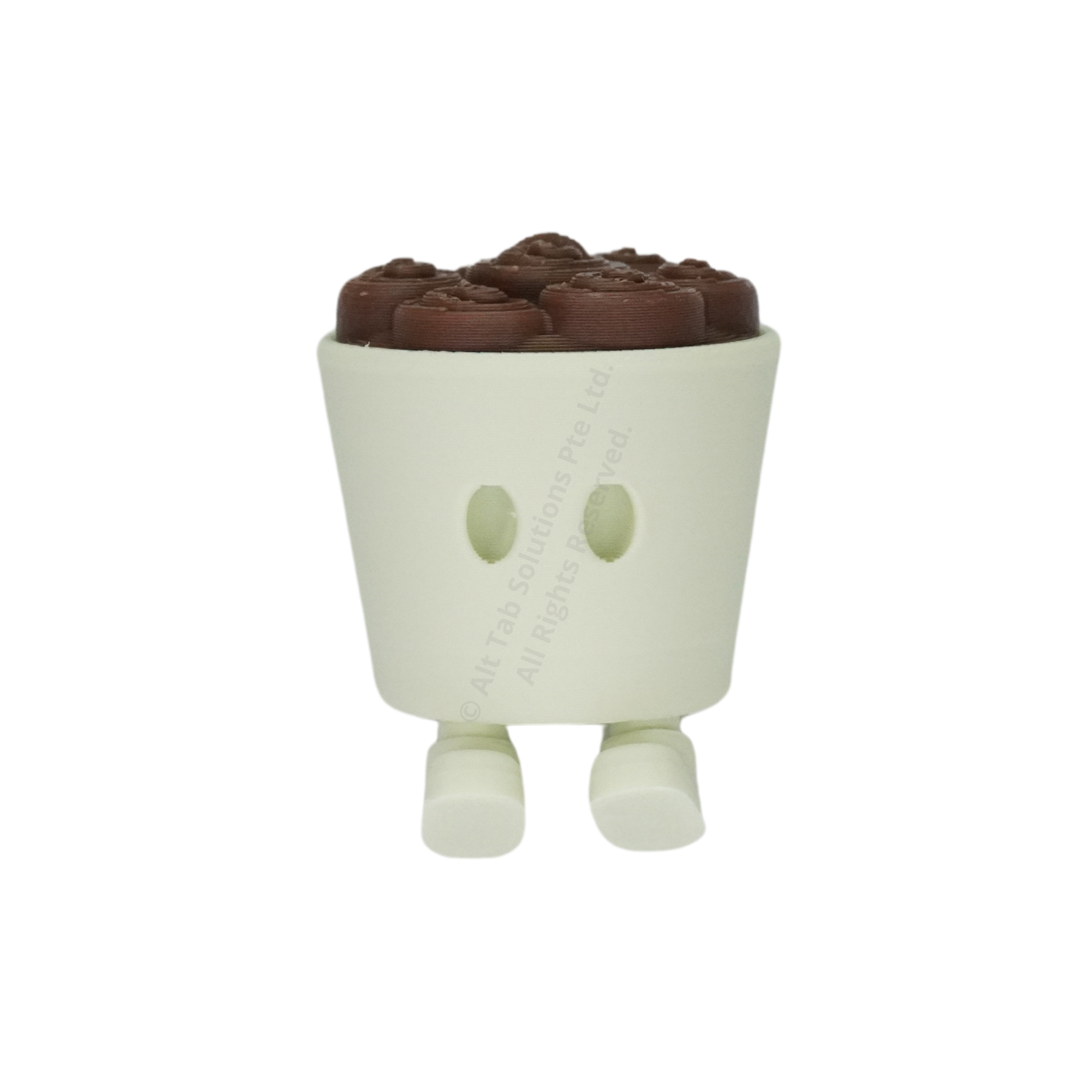 Ice Cream Roll Fidget Keychain