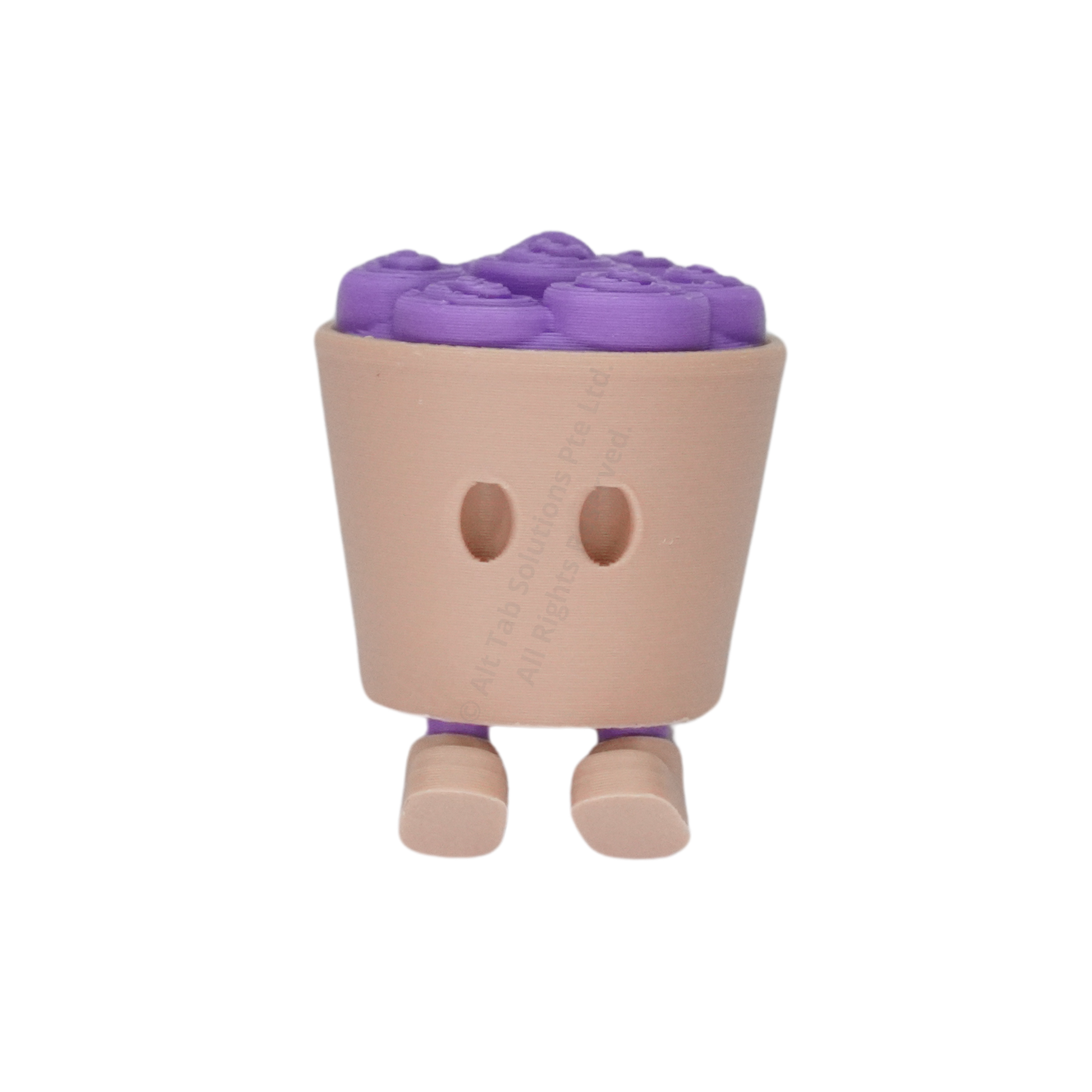 Ice Cream Roll Fidget Keychain