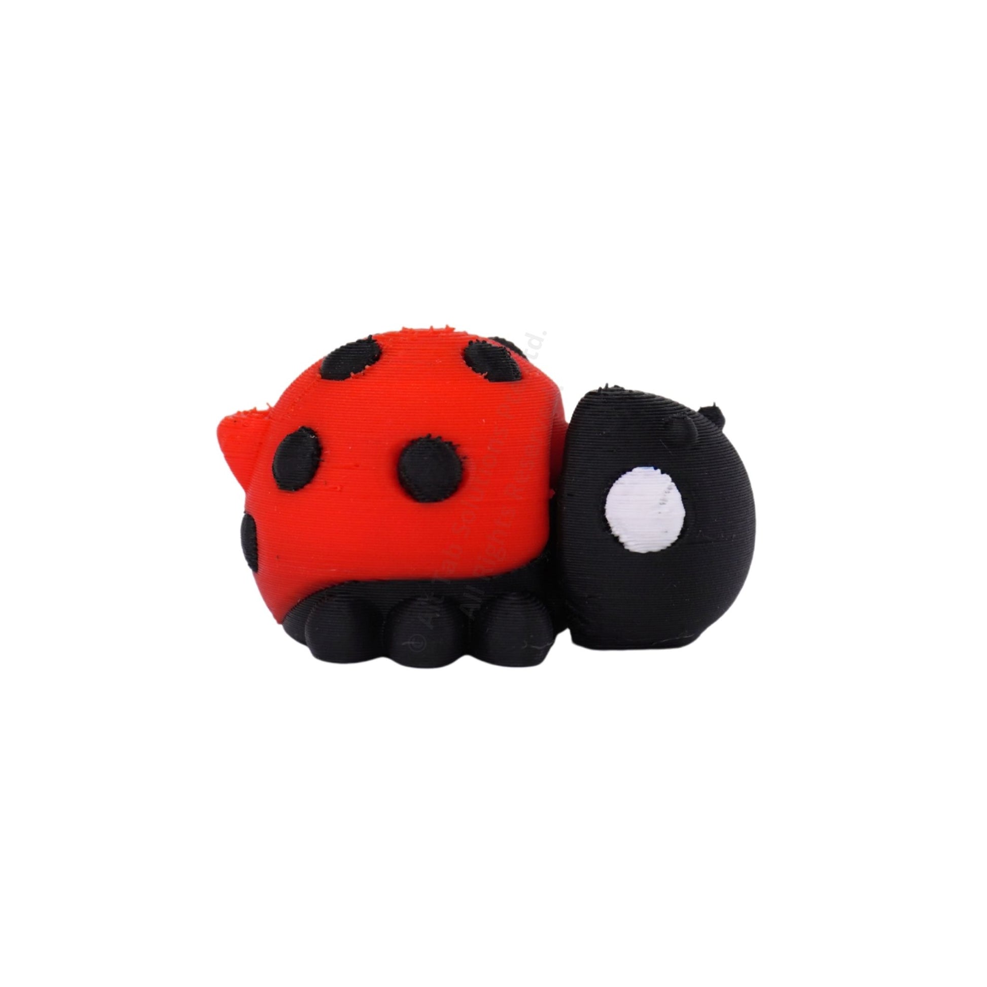 Ladybug Fidget Keychain
