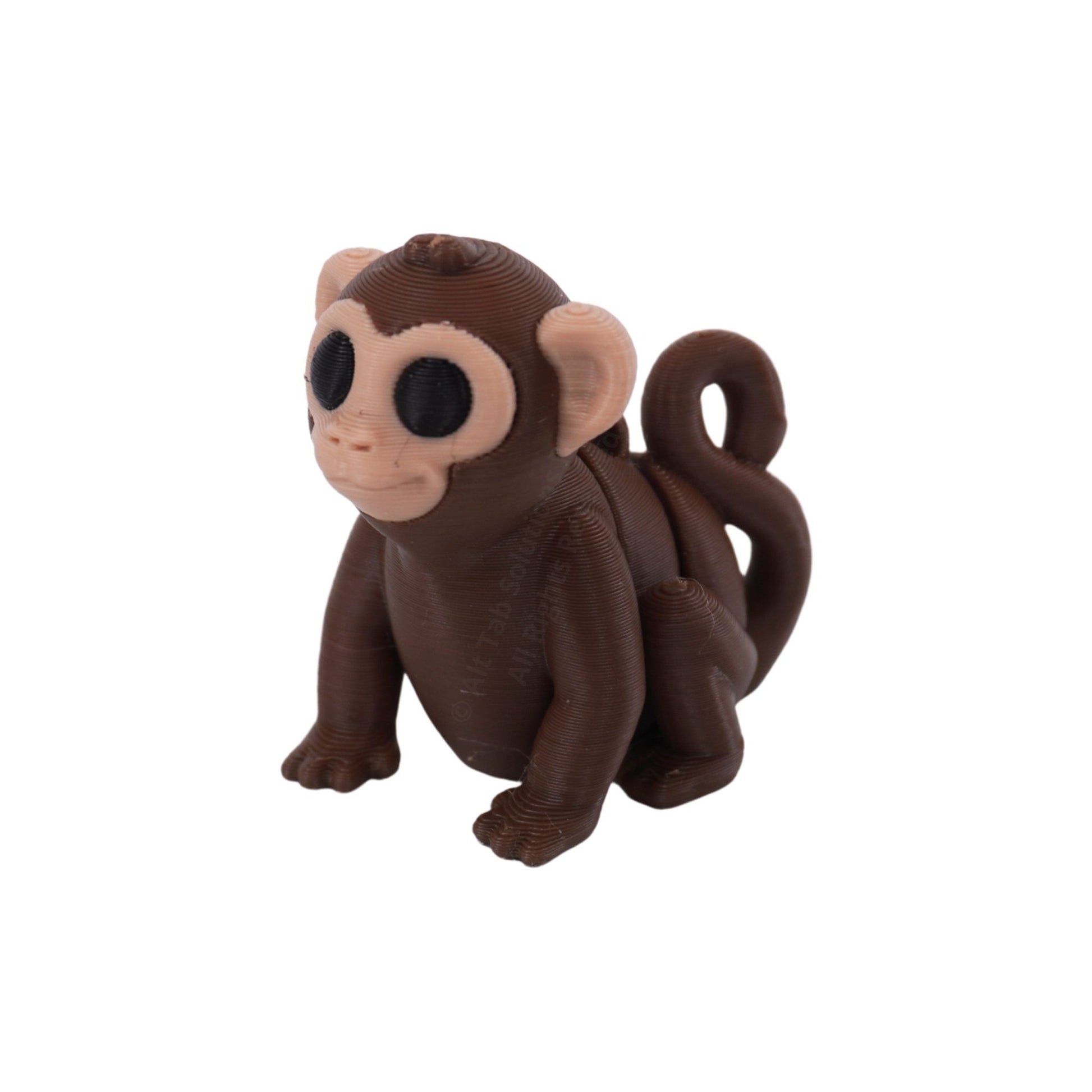 Monkey Fidget Keychain