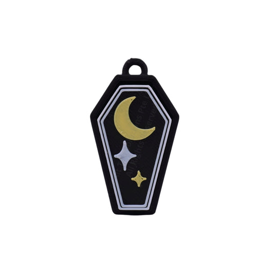 Night Coffin Clicker Keychain
