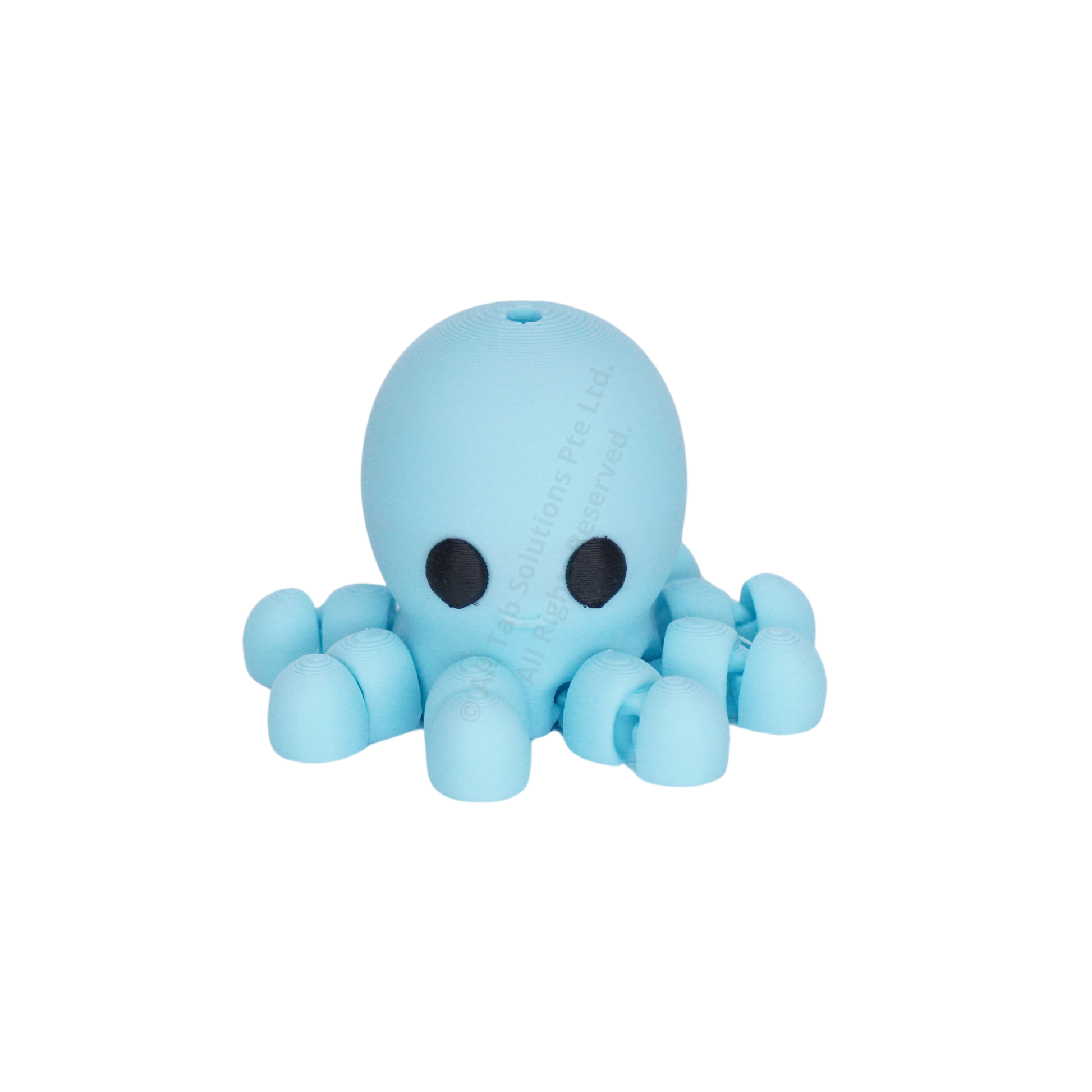 Baby Octopus Fidget Keychain