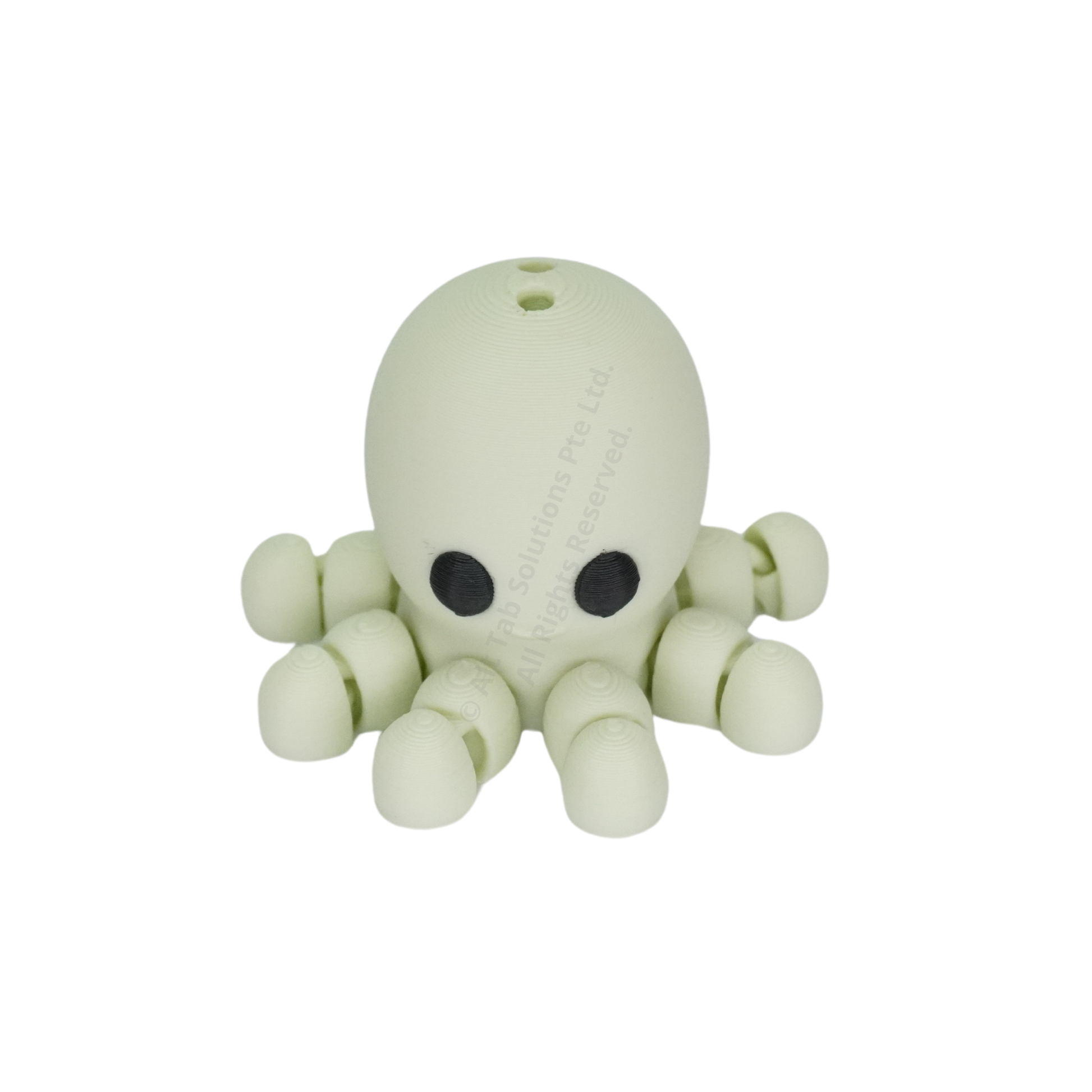 Baby Octopus Fidget Keychain