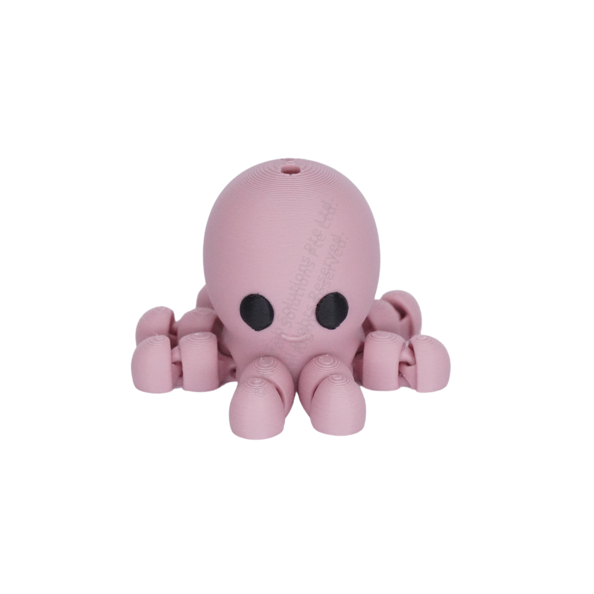 Baby Octopus Fidget Keychain