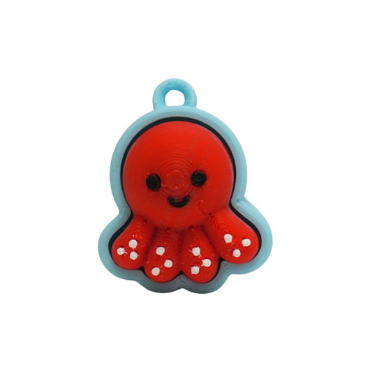 Octopus Clicker Keychain