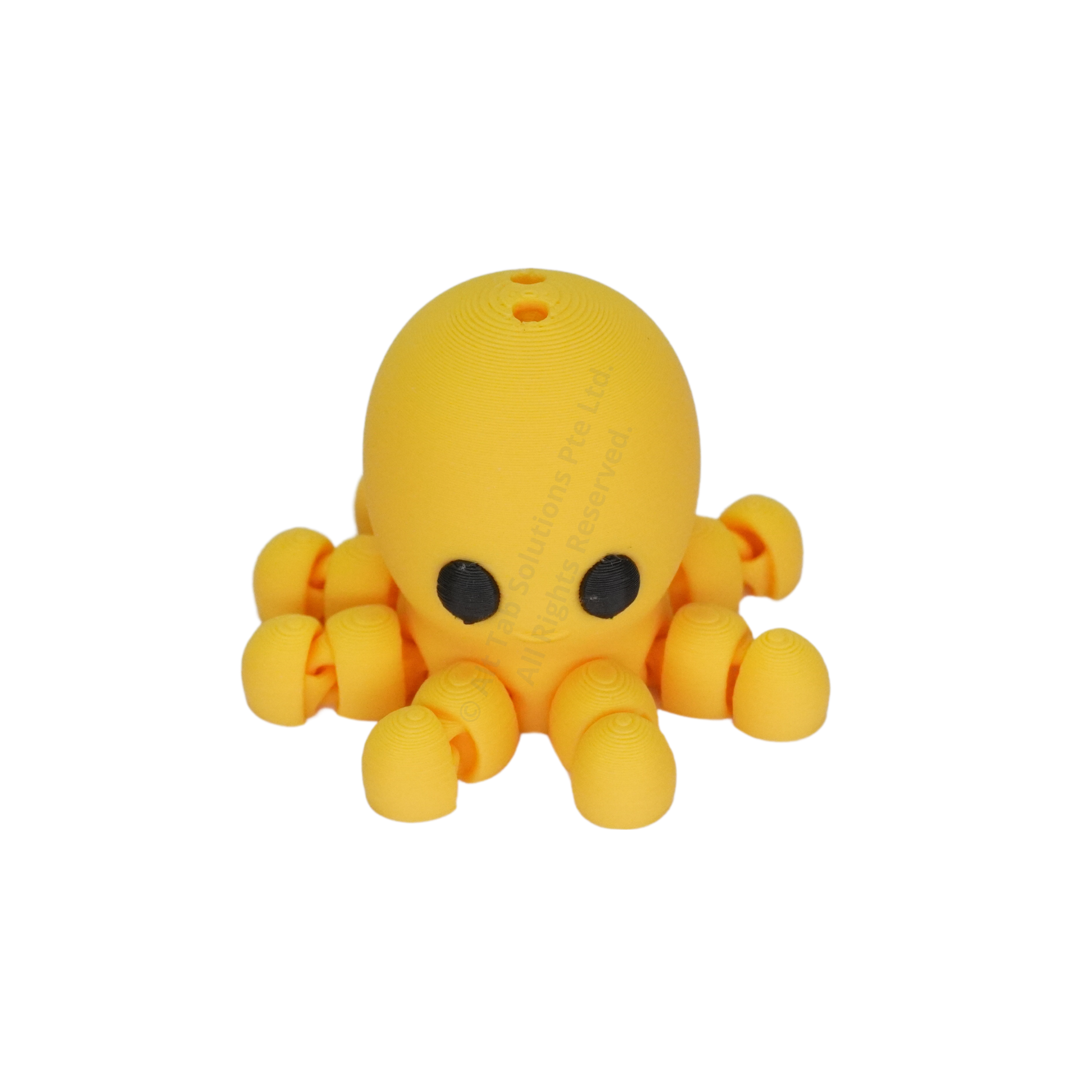 Baby Octopus Fidget Keychain