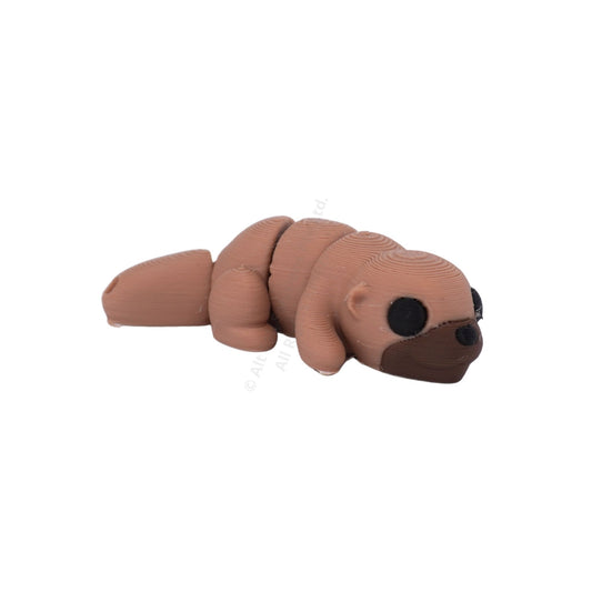 Baby Otter Fidget Keychain