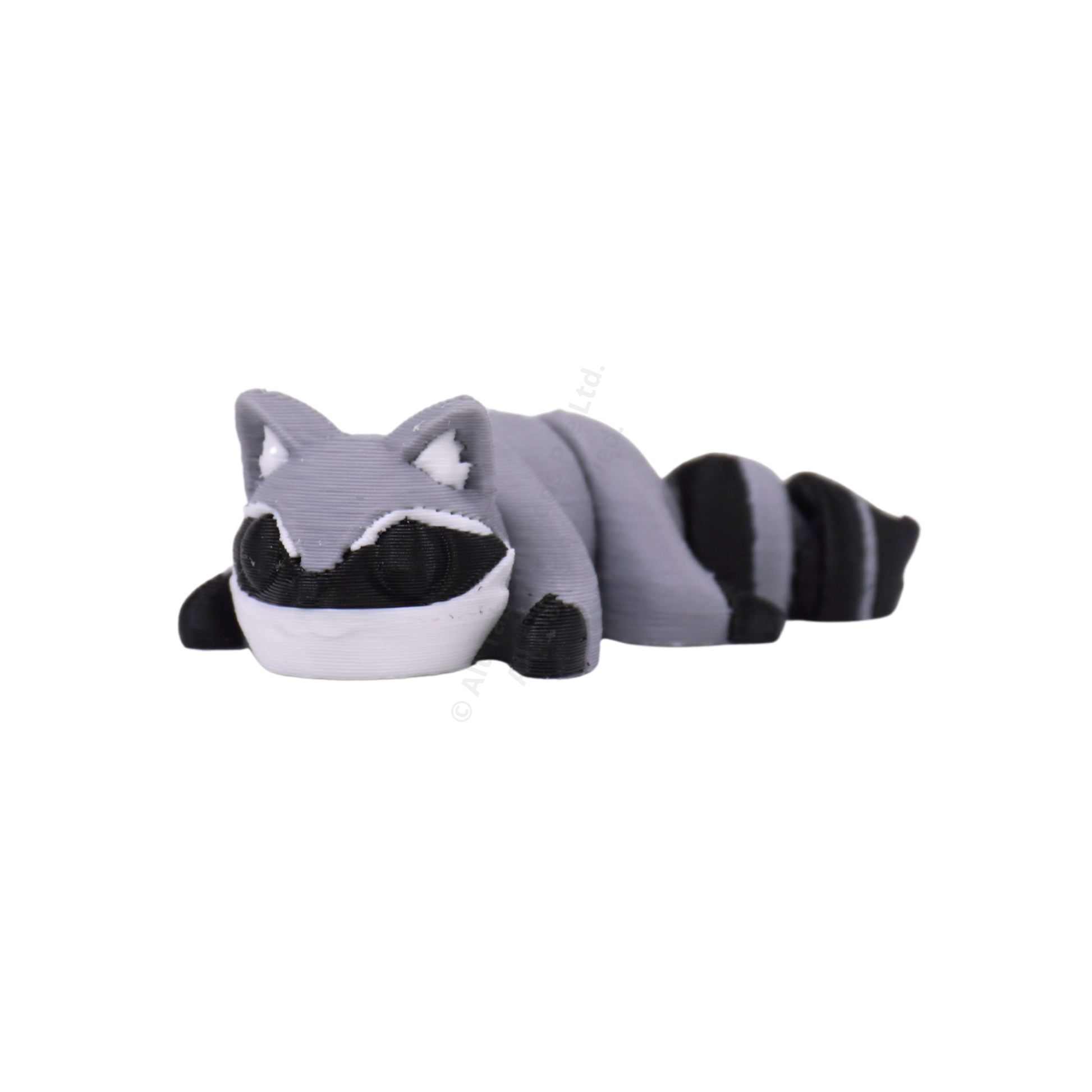 Raccoon Fidget Keychain