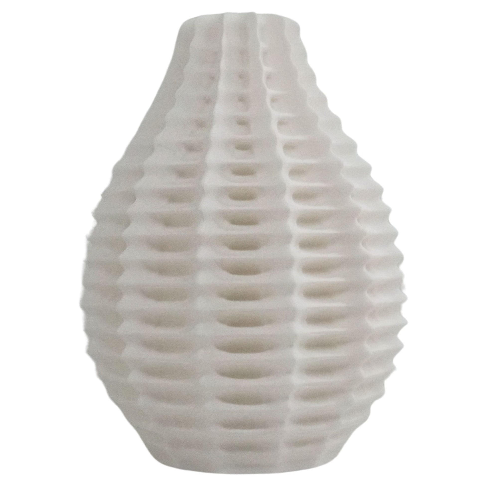 Ribbed Vase