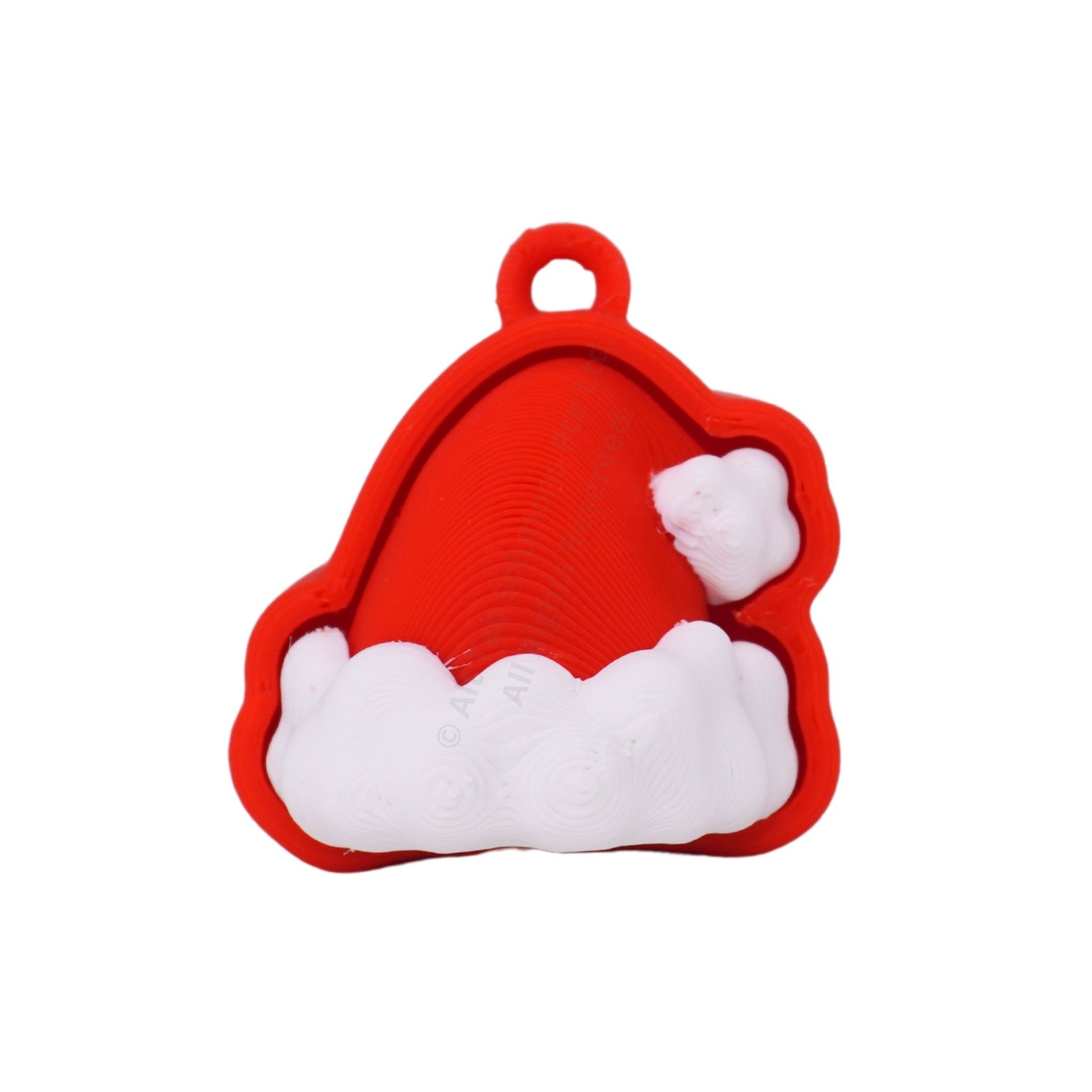 Santa Hat Clicker Keychain
