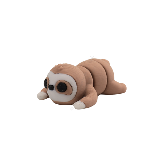 Baby Sloth Fidget Keychain