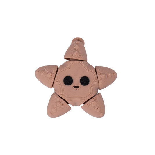 Starfish Fidget Keychain