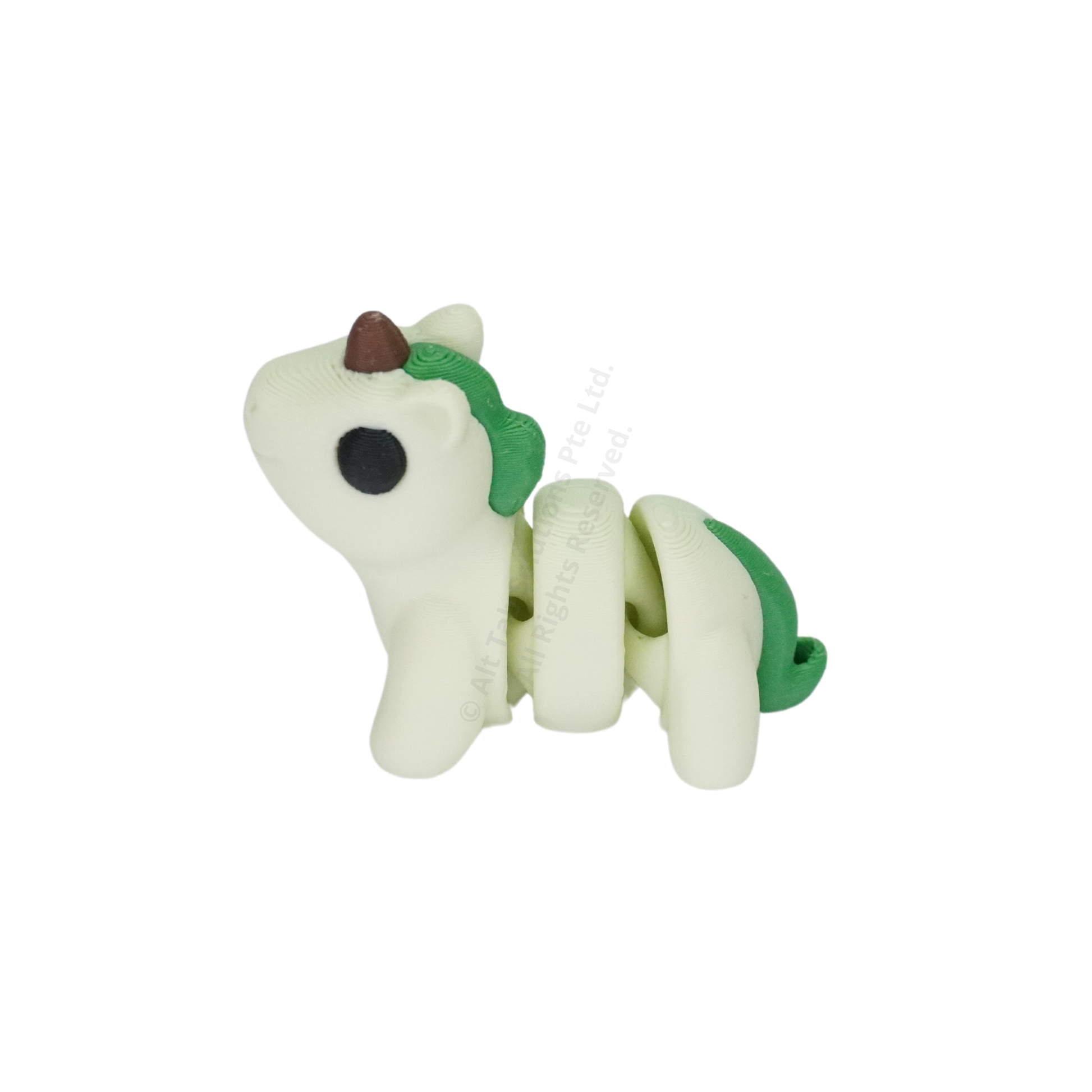 Baby Unicorn Fidget Keychain