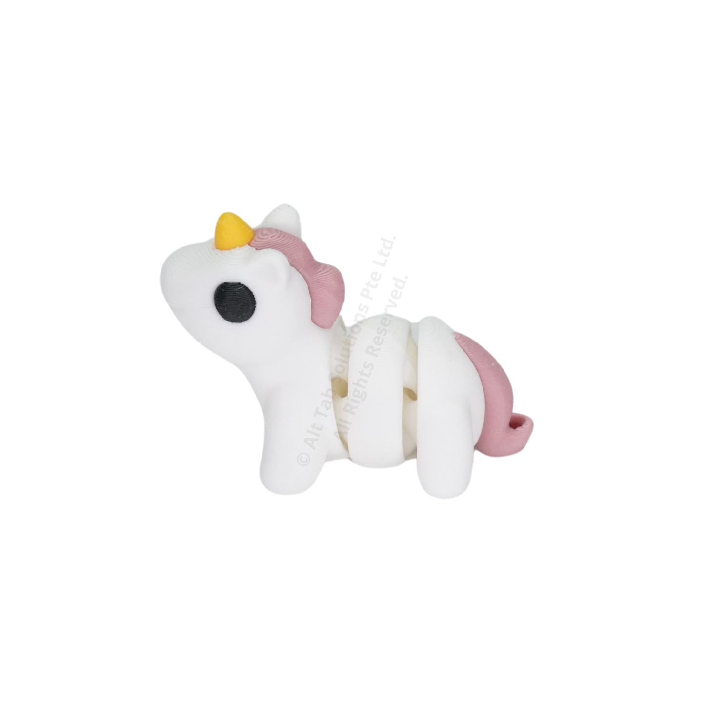 Baby Unicorn Fidget Keychain