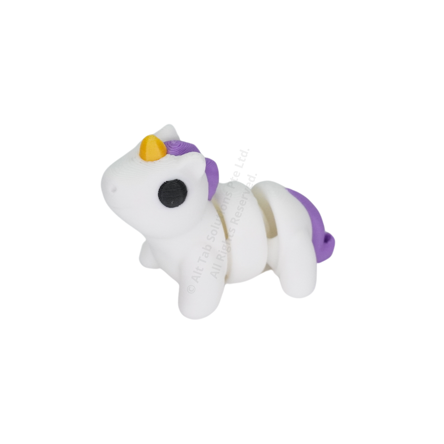 Baby Unicorn Fidget Keychain