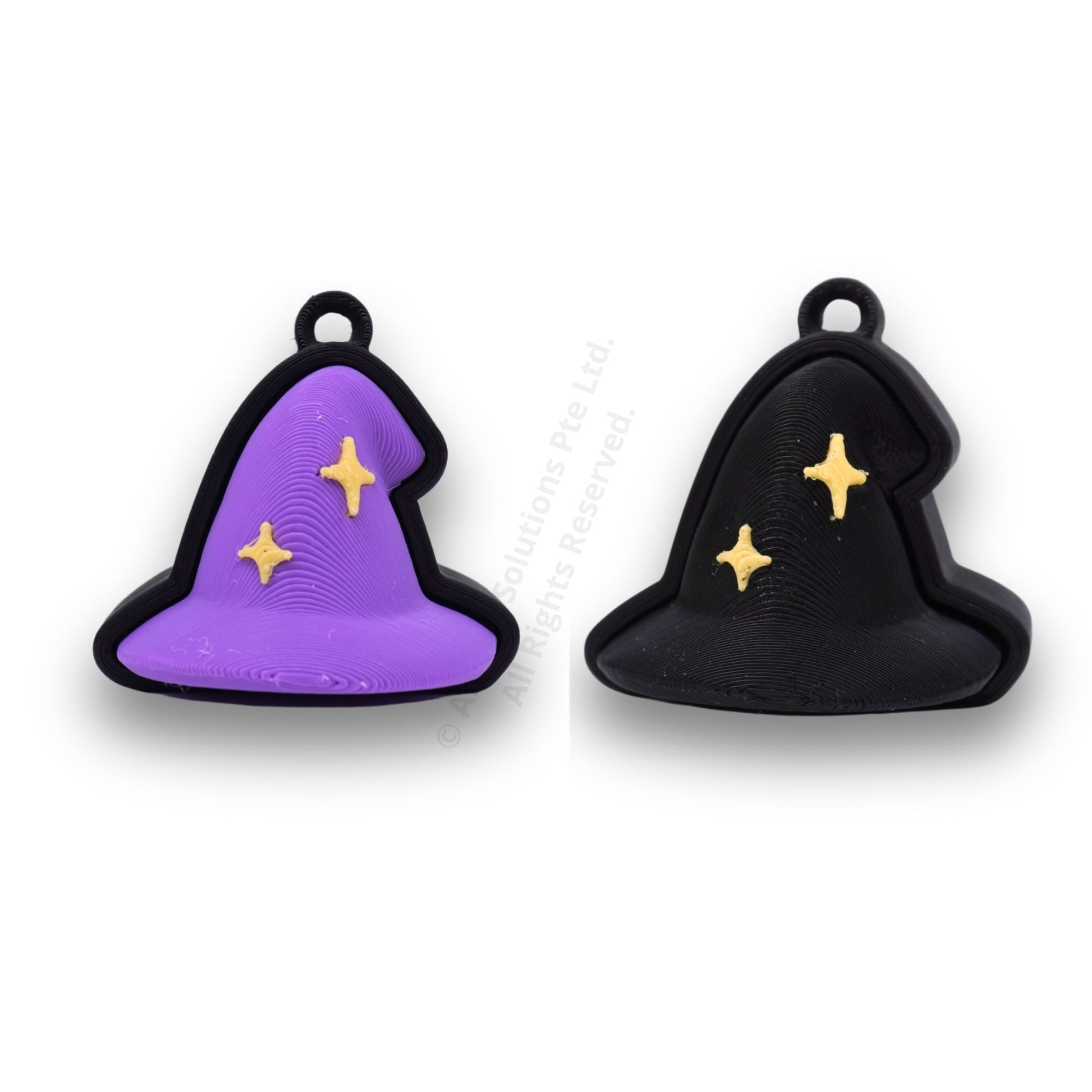 Witch Hat Clicker Keychain