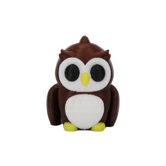Baby Owl Fidget Keychain