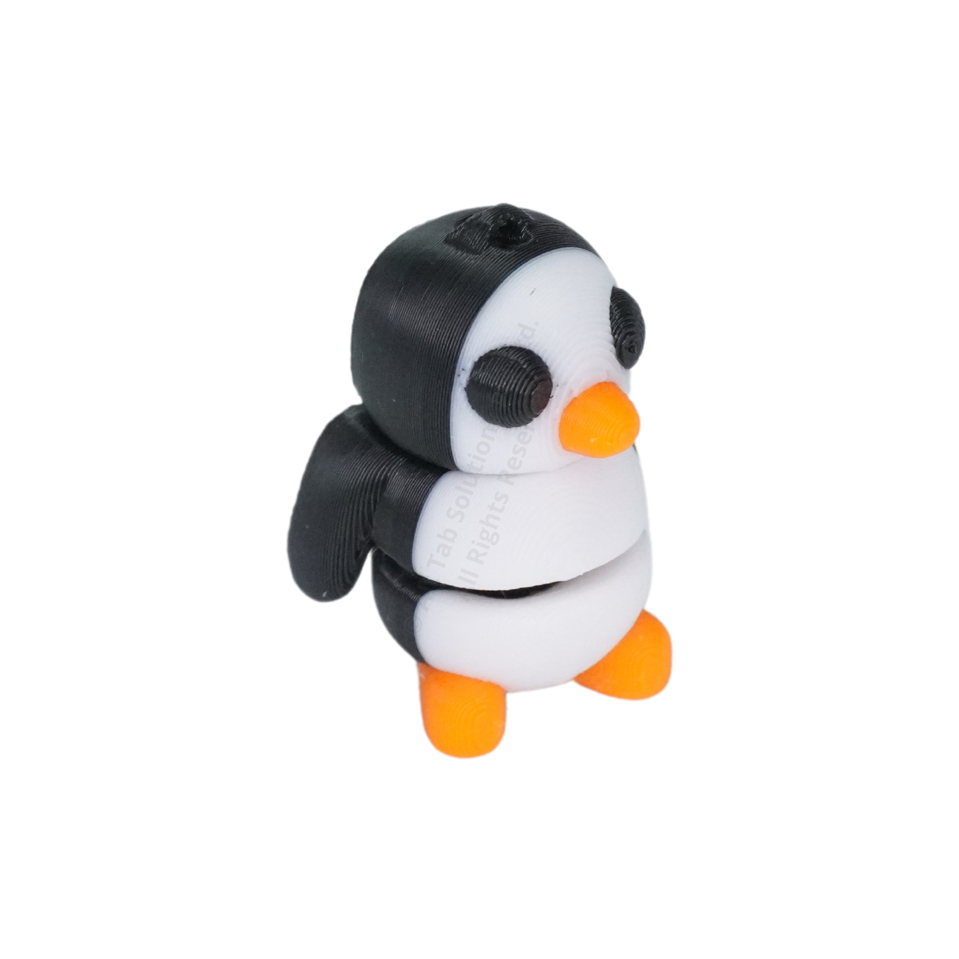 Baby Penguin Fidget Keychain
